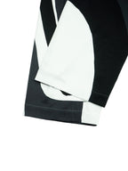 ISSEY MIYAKE イッセイミヤケ プリントワイドパンツ 1 モノトーン
