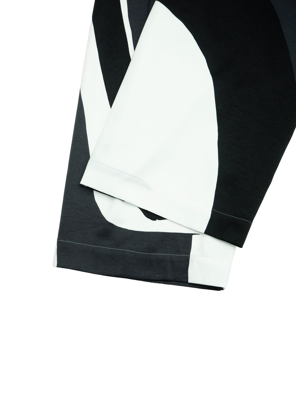 ISSEY MIYAKE イッセイミヤケ プリントワイドパンツ 1 モノトーン