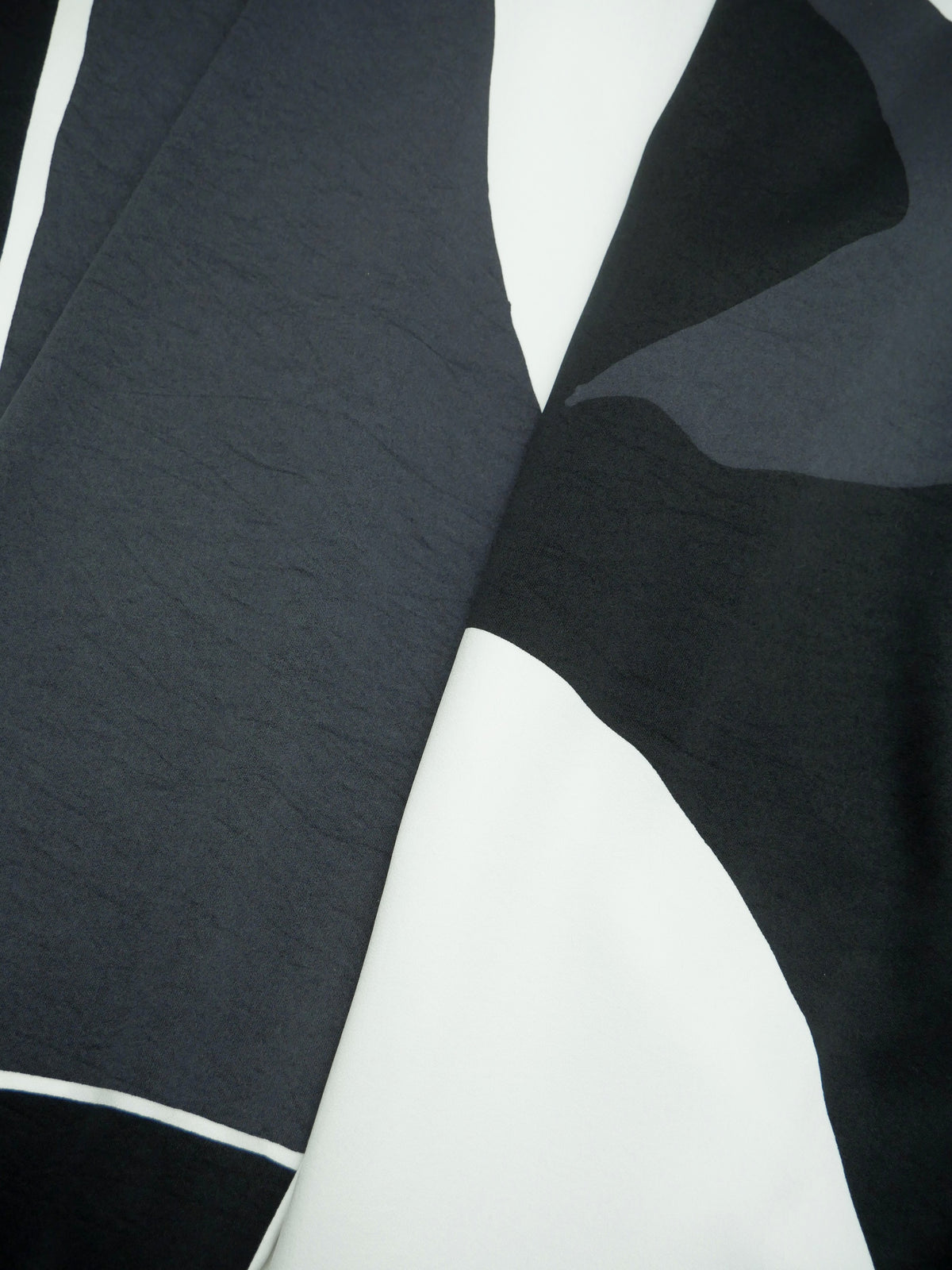 ISSEY MIYAKE イッセイミヤケ プリントワイドパンツ 1 モノトーン