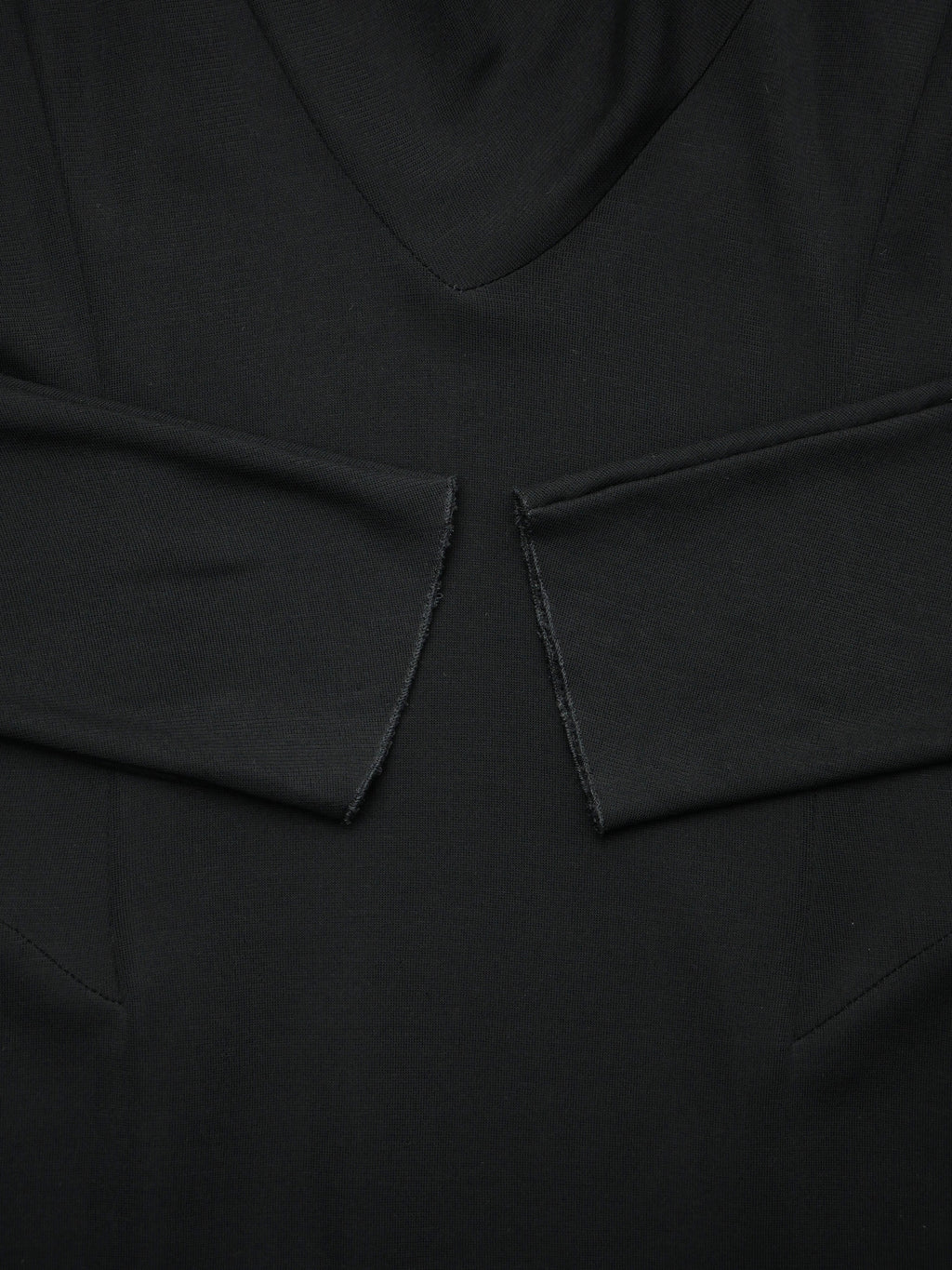 GIVENCHY ジバンシィ ドレープネック ロングドレス 36 ブラック