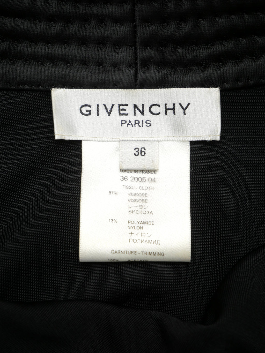 GIVENCHY ジバンシィ ドレープネック ロングドレス 36 ブラック