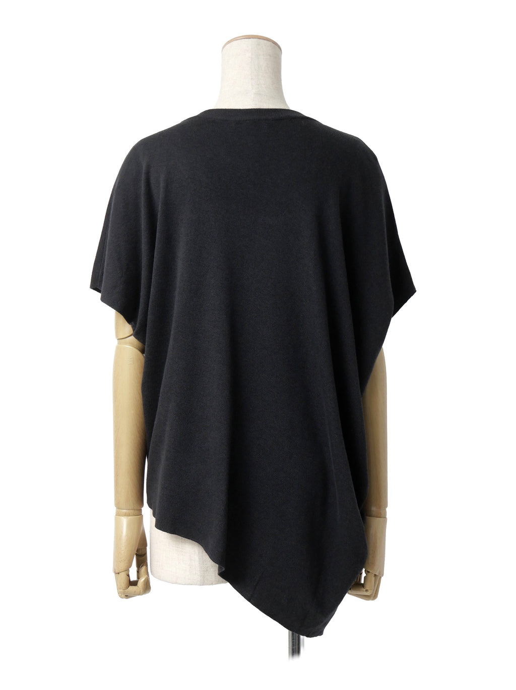 ISSEY MIYAKE イッセイミヤケ アシンメトリー ニットセーター 2 ブラック