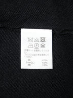 ISSEY MIYAKE イッセイミヤケ アシンメトリー ニットセーター 2 ブラック