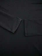 Yohji Yamamoto ヨウジヤマモト 長袖トップス M ブラック