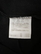 ISSEY MIYAKE イッセイミヤケ 長袖シアートップス カットオフ 2 ブラック
