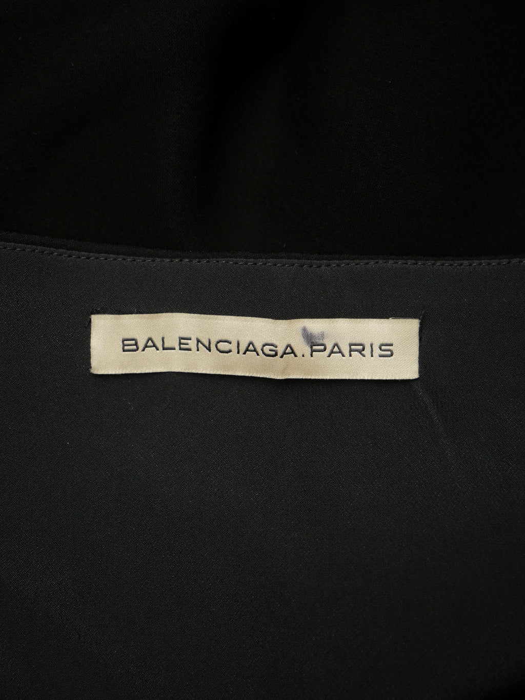 BALENCIAGA by Nicolas Ghesquiere バレンシアガ 二コラ期 アシンメトリー ラッフルフリル スカート 38 ブラック
