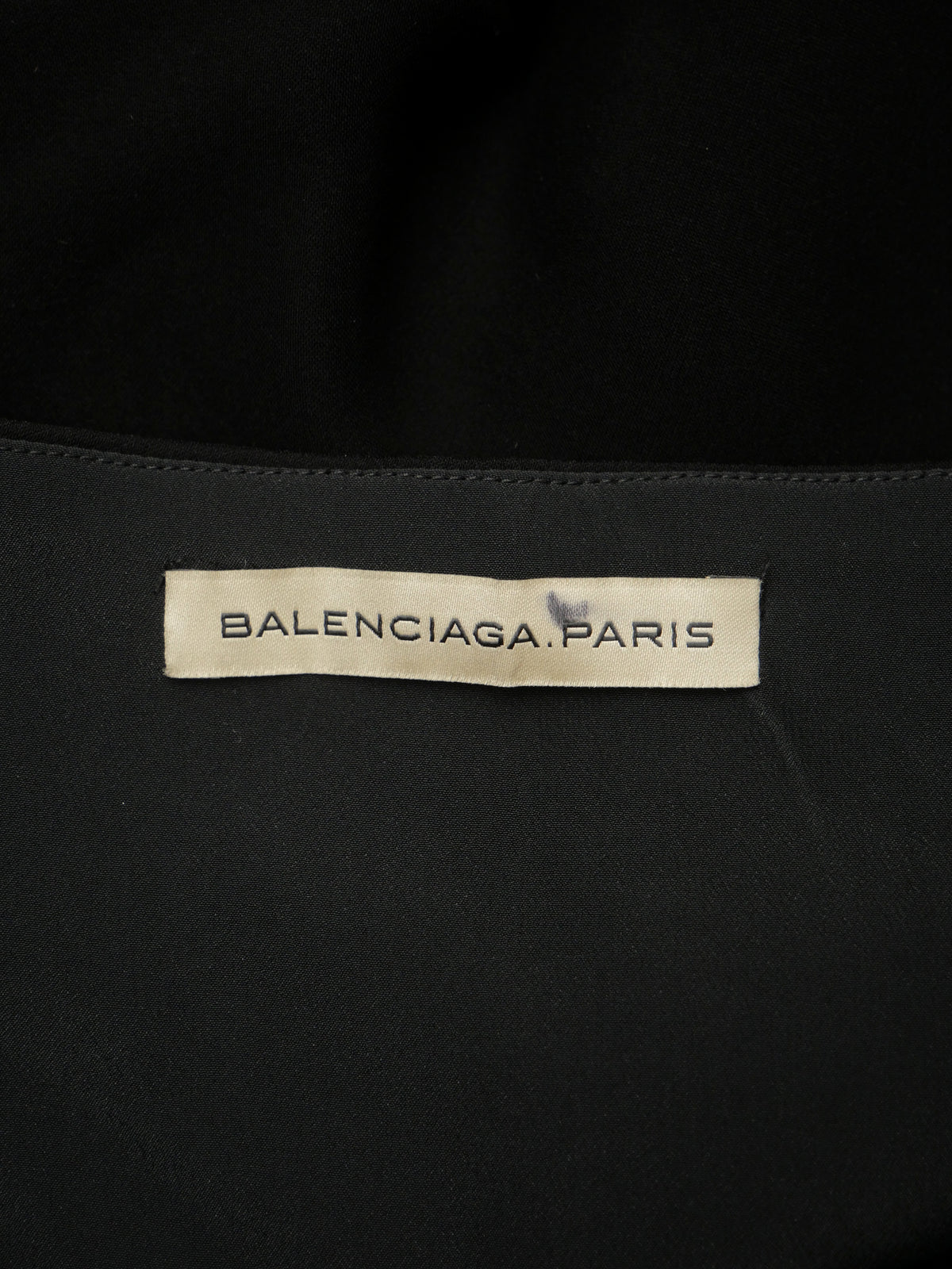 BALENCIAGA by Nicolas Ghesquiere バレンシアガ 二コラ期 アシンメトリー ラッフルフリル スカート 38 ブラック
