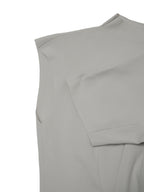 ISSEY MIYAKE イッセイミヤケ アシンメトリー 変形 ニットトップス 2