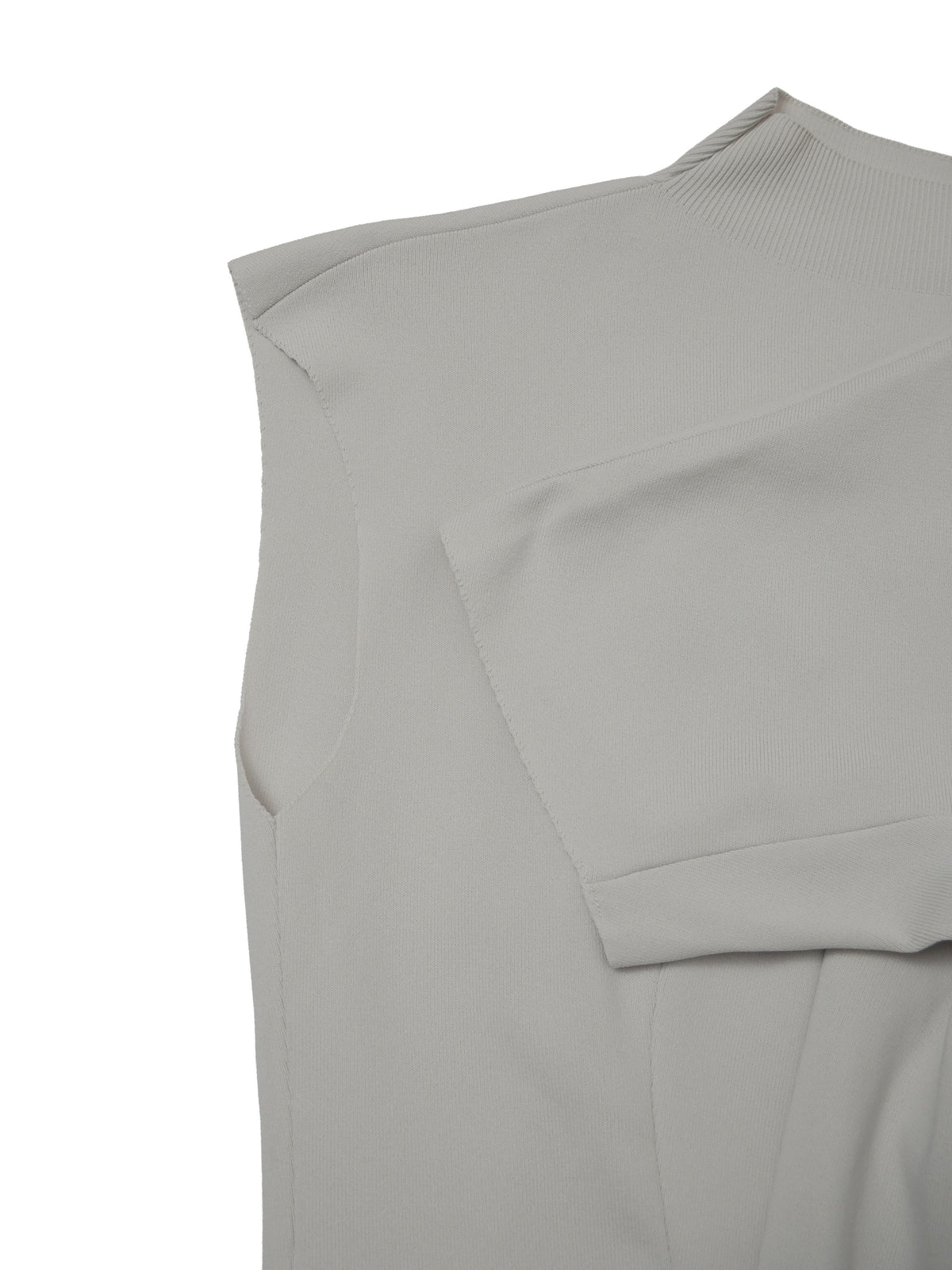 ISSEY MIYAKE イッセイミヤケ アシンメトリー 変形 ニットトップス 2