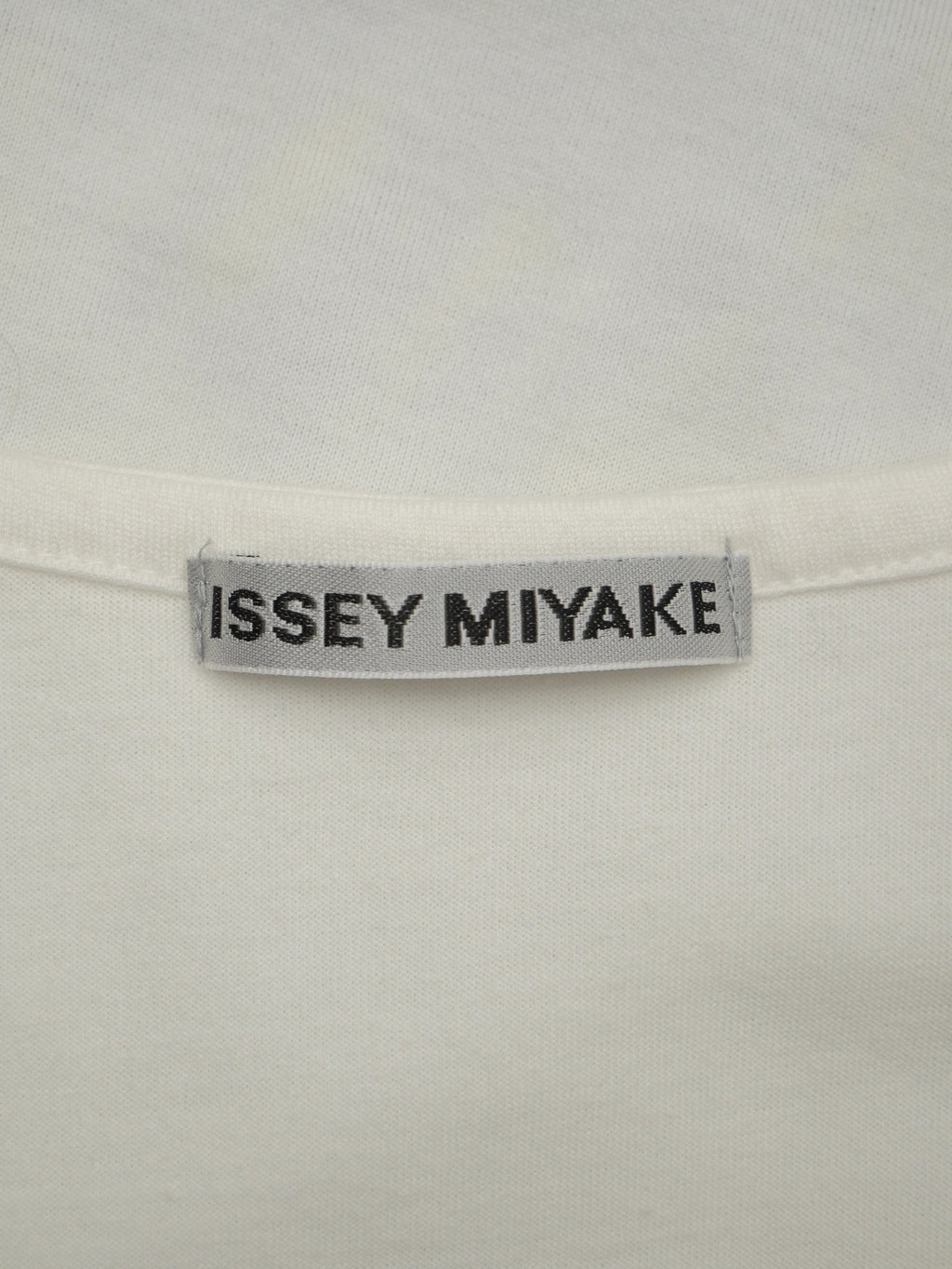 ISSEY MIYAKE イッセイミヤケ プリントTシャツ 半袖 2 ホワイト