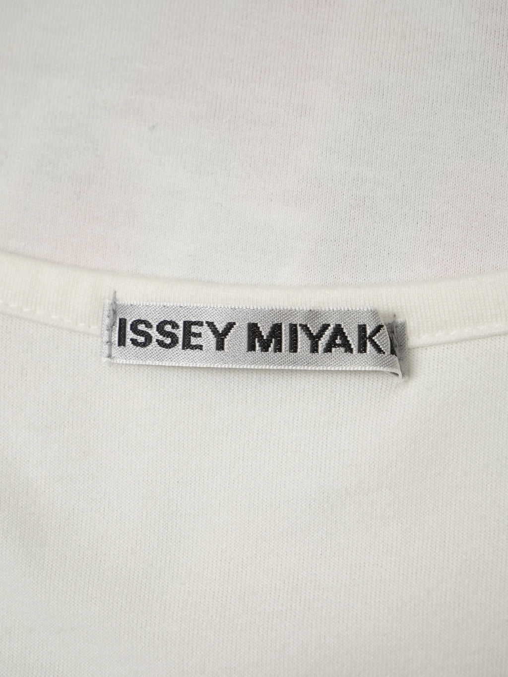 ISSEY MIYAKE イッセイミヤケ プリントTシャツ 半袖 2 ホワイト