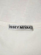 ISSEY MIYAKE イッセイミヤケ プリントTシャツ 半袖 2 ホワイト