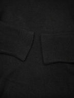 ISSEY MIYAKE イッセイミヤケ カシミヤ モックネック ニットセーター 2 ブラック