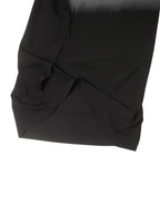 ISSEY MIYAKE A-POC INSIDE イッセイミヤケ 23SS グラデーション 変形 ロングニットワンピース 2 グレー×ブラック