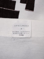 イッセイミヤケ MIYAKE ISSEY展 限定 ユニセックス プリントTシャツ 2 ホワイト