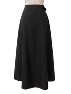 90s COMME des GARCONS コムデギャルソン 変形ロングスカート アシンメトリー M ブラック