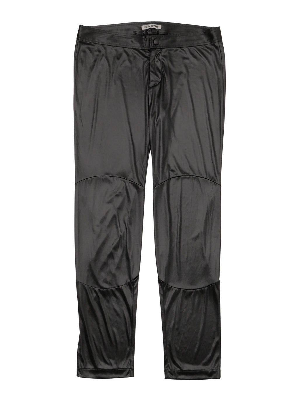 ISSEY MIYAKE イッセイミヤケ 切替 テーパードパンツ 1 ブラック