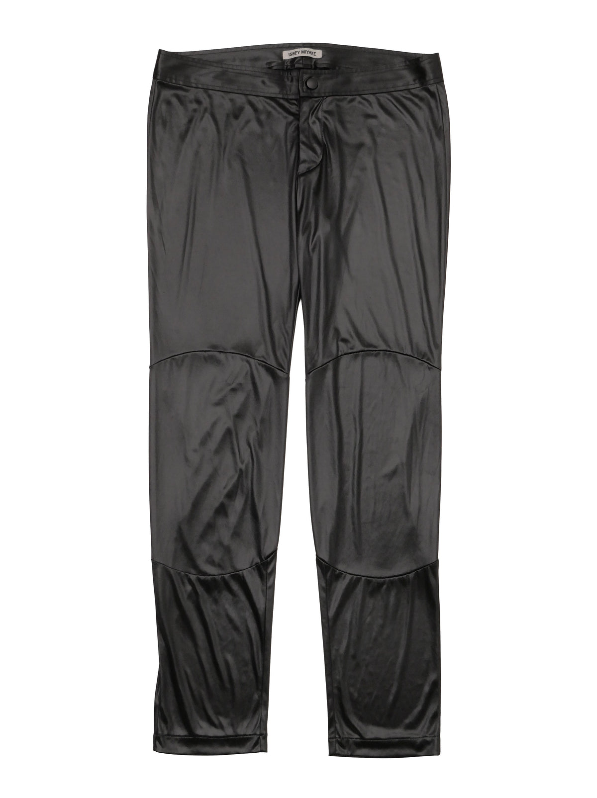 ISSEY MIYAKE イッセイミヤケ 切替 テーパードパンツ 1 ブラック