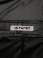 ISSEY MIYAKE イッセイミヤケ 切替 テーパードパンツ 1 ブラック