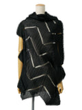 ISSEY MIYAKE A-POC INSIDE イッセイミヤケ プリーツ 変形トップス チュニック 2 ブラック