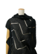 ISSEY MIYAKE A-POC INSIDE イッセイミヤケ プリーツ 変形トップス チュニック 2 ブラック