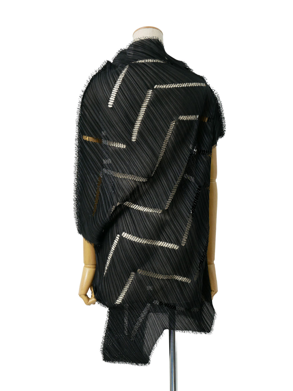 ISSEY MIYAKE A-POC INSIDE イッセイミヤケ プリーツ 変形トップス チュニック 2 ブラック