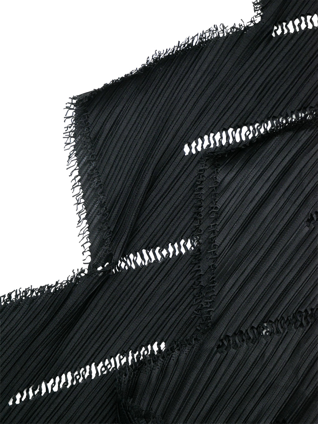 ISSEY MIYAKE A-POC INSIDE イッセイミヤケ プリーツ 変形トップス チュニック 2 ブラック