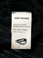 ISSEY MIYAKE A-POC INSIDE イッセイミヤケ プリーツ 変形トップス チュニック 2 ブラック