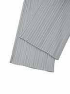 PLEATS PLEASE ISSEY MIYAKE Basics プリーツプリーズ パンツ 1 ライトグレー