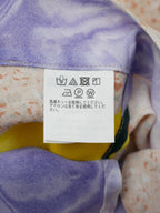 ISSEY MIYAKE イッセイミヤケ 23SS TANGIBLE 変形 ドレープ ロングプリントワンピース 1