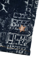 ISSEY MIYAKE イッセイミヤケ CITYSCAPE DENIM PARIS デニムパンツ ジーンズ 1 インディゴ