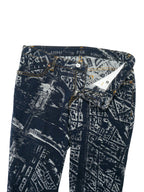 ISSEY MIYAKE イッセイミヤケ CITYSCAPE DENIM PARIS デニムパンツ ジーンズ 1 インディゴ