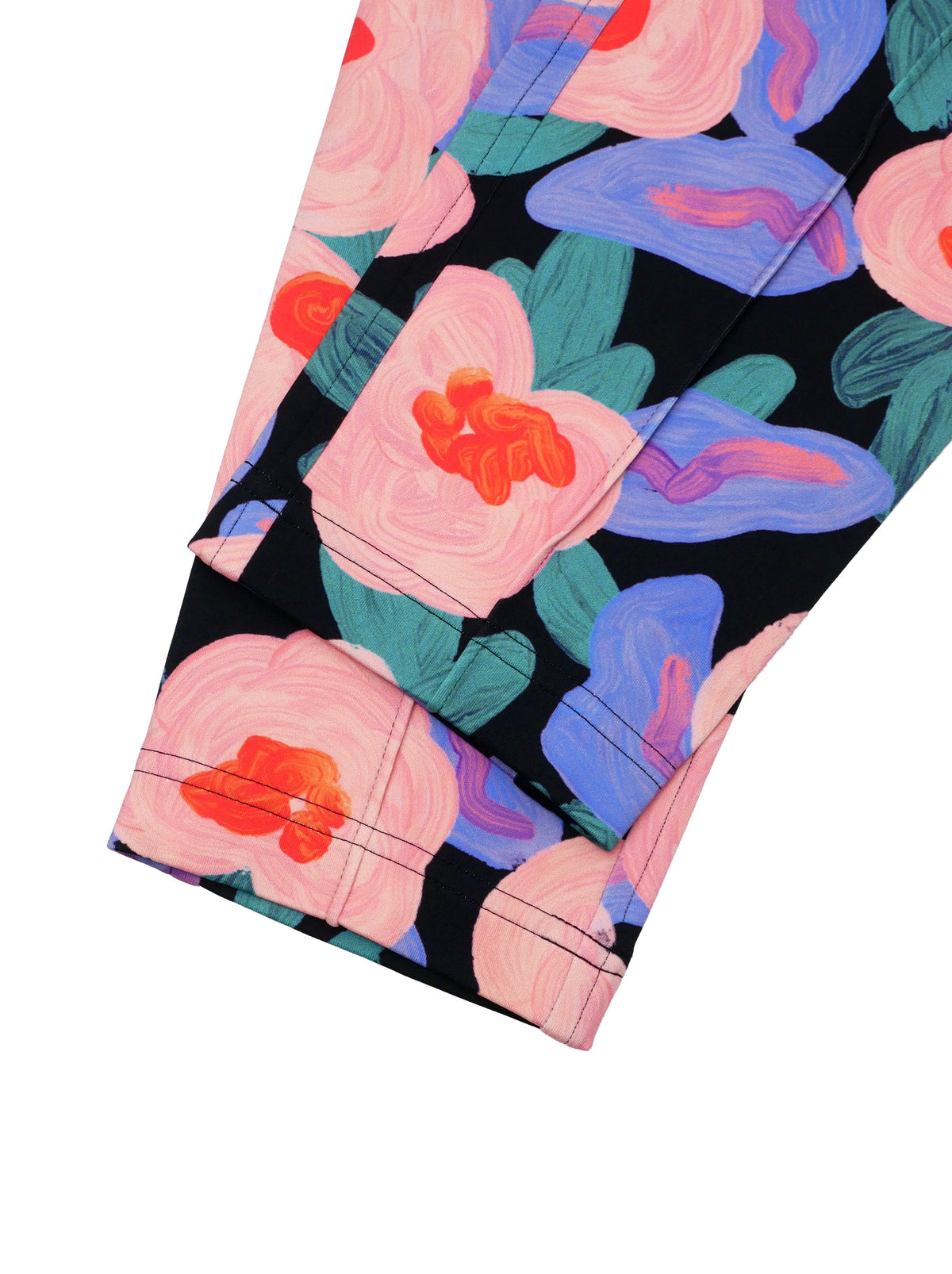 ISSEY MIYAKE イッセイミヤケ フラワープリント ストレッチ パンツ 1
