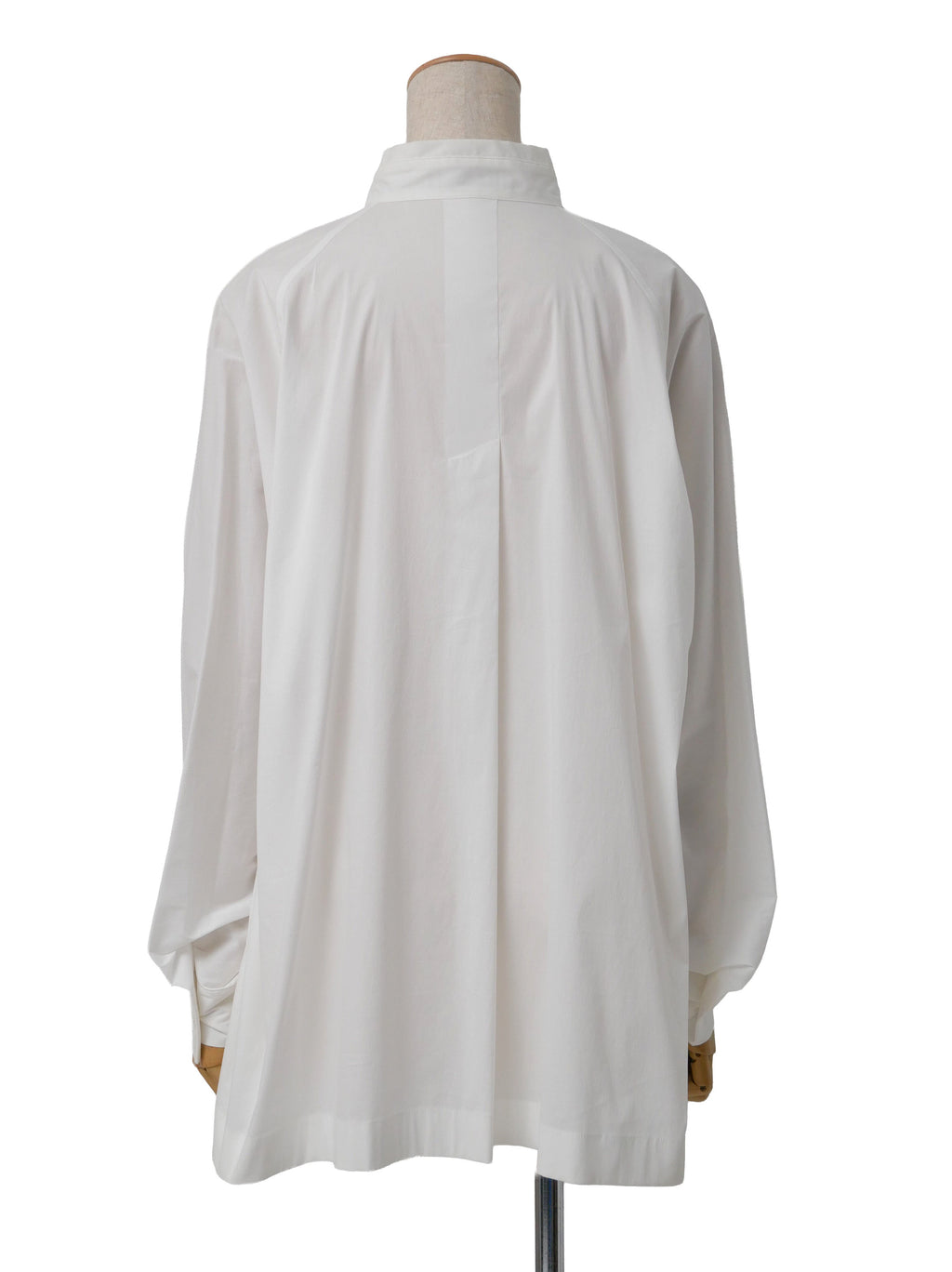 ISSEY MIYAKE イッセイミヤケ FINE SHIRT スタンドカラーシャツ 2 ホワイト