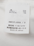 ISSEY MIYAKE イッセイミヤケ FINE SHIRT スタンドカラーシャツ 2 ホワイト