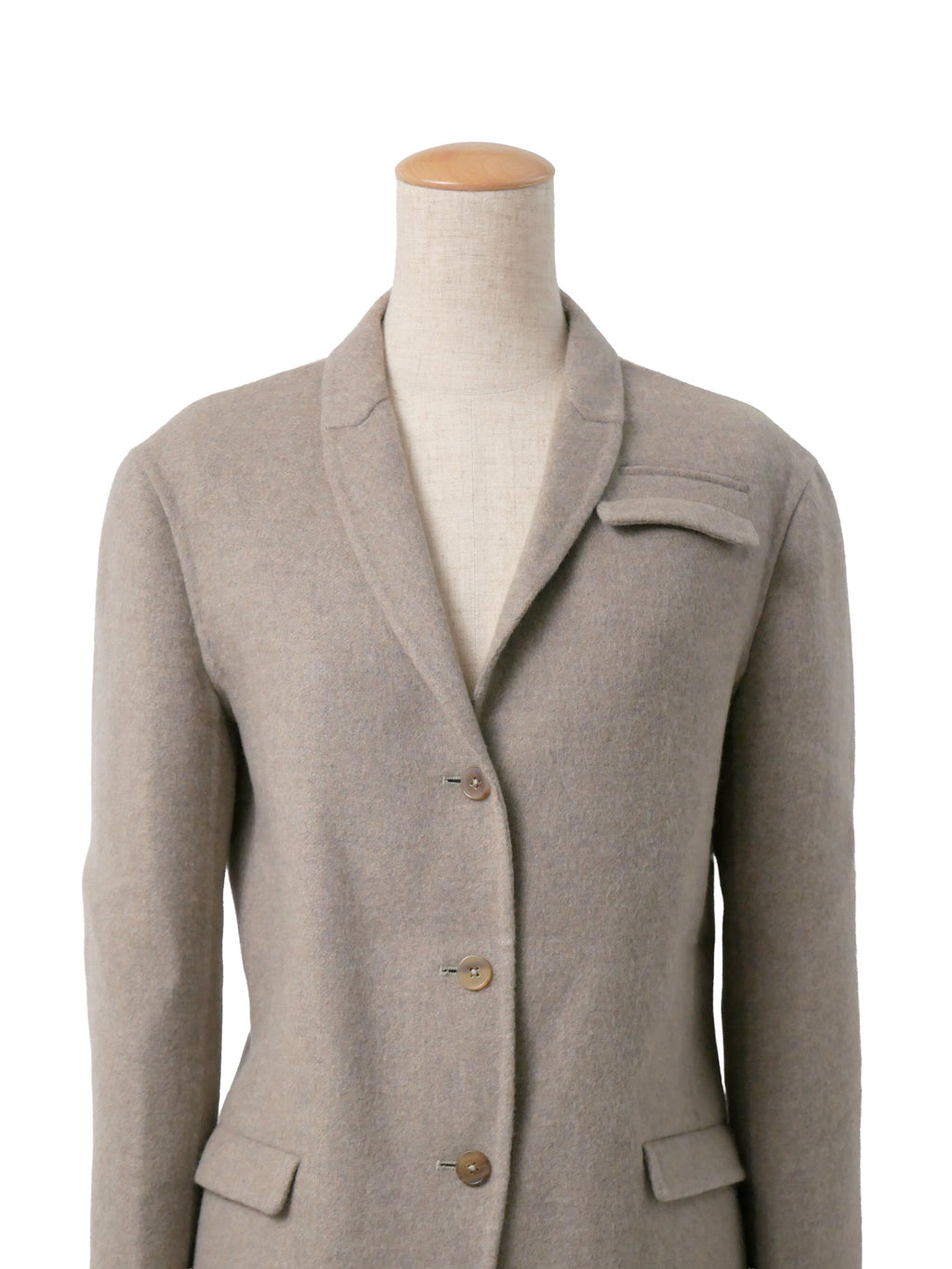 JIL SANDER ジルサンダー カシミヤジャケット 34 ベージュ