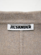 JIL SANDER ジルサンダー カシミヤジャケット 34 ベージュ