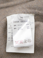 JIL SANDER ジルサンダー カシミヤジャケット 34 ベージュ