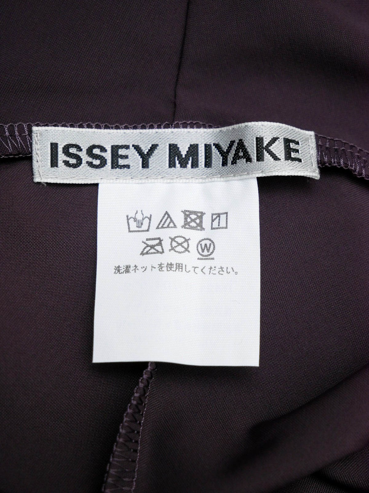 ISSEY MIYAKE イッセイミヤケ スティラップパンツ トレンカ パンツ 2 ブラウン