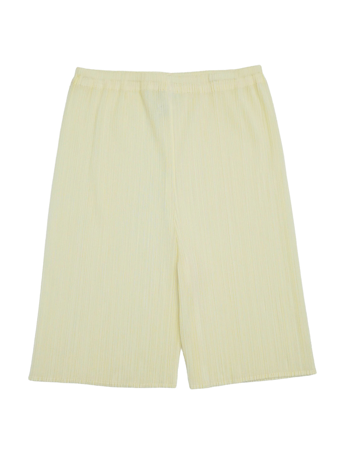 PLEATS PLEASE ISSEY MIYAKE プリーツプリーズ ハーフパンツ ショートパンツ 4 アイボリー