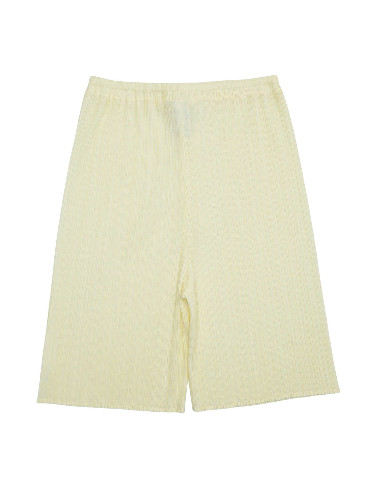 PLEATS PLEASE ISSEY MIYAKE プリーツプリーズ ハーフパンツ ショートパンツ 4 アイボリー