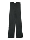 PLEATS PLEASE ISSEY MIYAKE プリーツプリーズ サイドボタン パンツ 3 ブラック