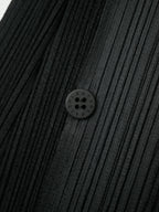 PLEATS PLEASE ISSEY MIYAKE プリーツプリーズ サイドボタン パンツ 3 ブラック