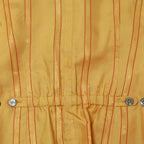 VINTAGE HERMES La Danse Ballerina Silk Vest 42 Green