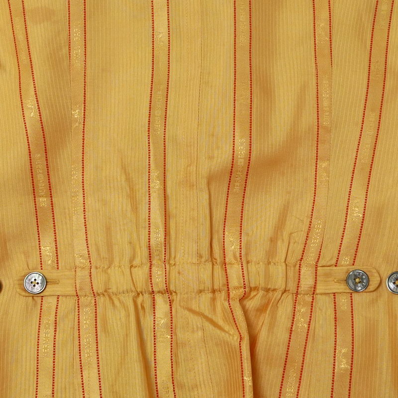 VINTAGE HERMES La Danse Ballerina Silk Vest 42 Green
