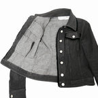 Christian Dior by John Galliano Dior Galliano Era Black Denim Jacket + Skirt 38/36