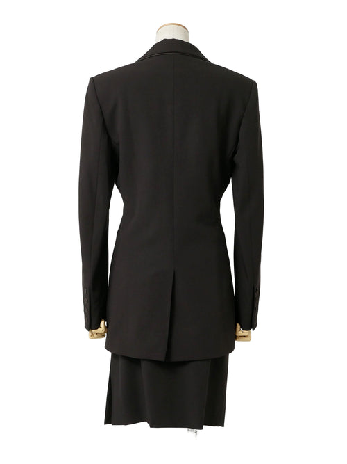 Christian Dior by John Galliano Dior Galliano Era Setup Jacket + Skirt 38/40 Brown