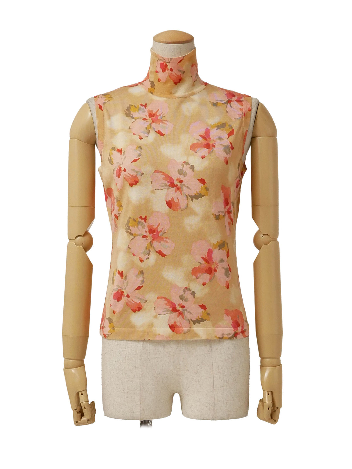 Christian Dior by John Galliano Dior Galliano Era Sleeveless Knit Sweater + Silk Stole 38