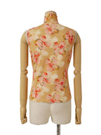 Christian Dior by John Galliano ディオール ガリアーノ期 ノースリーブ ニットセーター+シルクストール 38