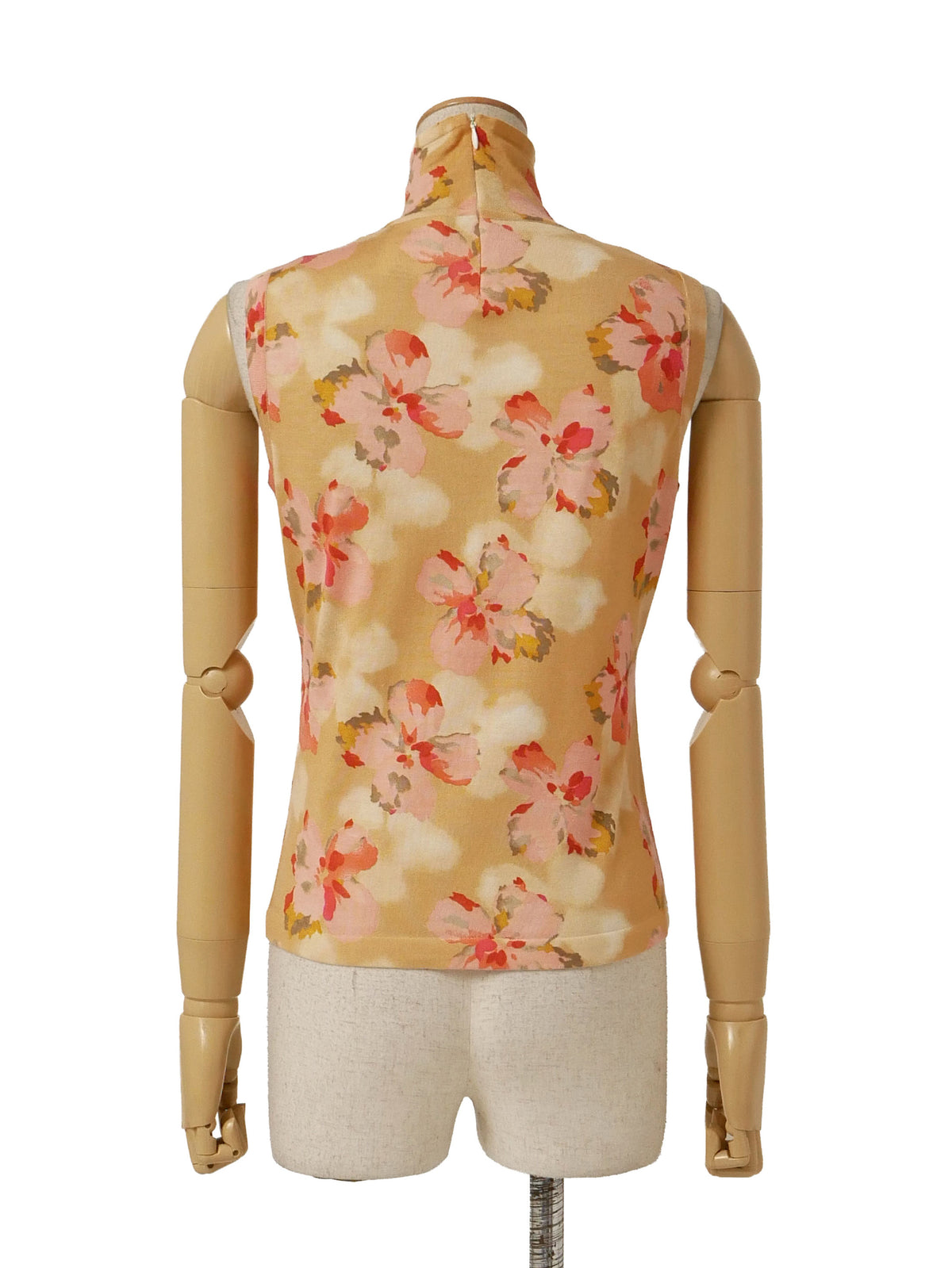 Christian Dior by John Galliano Dior Galliano Era Sleeveless Knit Sweater + Silk Stole 38